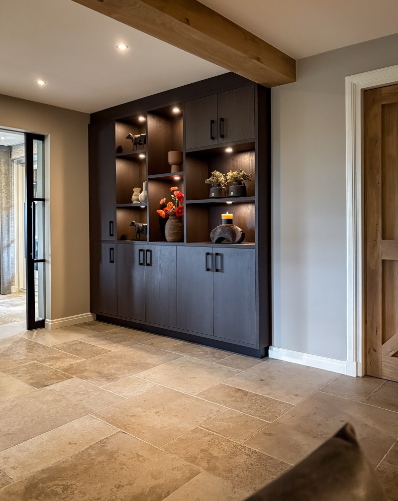 2025: interne verbouwing woonkamer / keuken woning