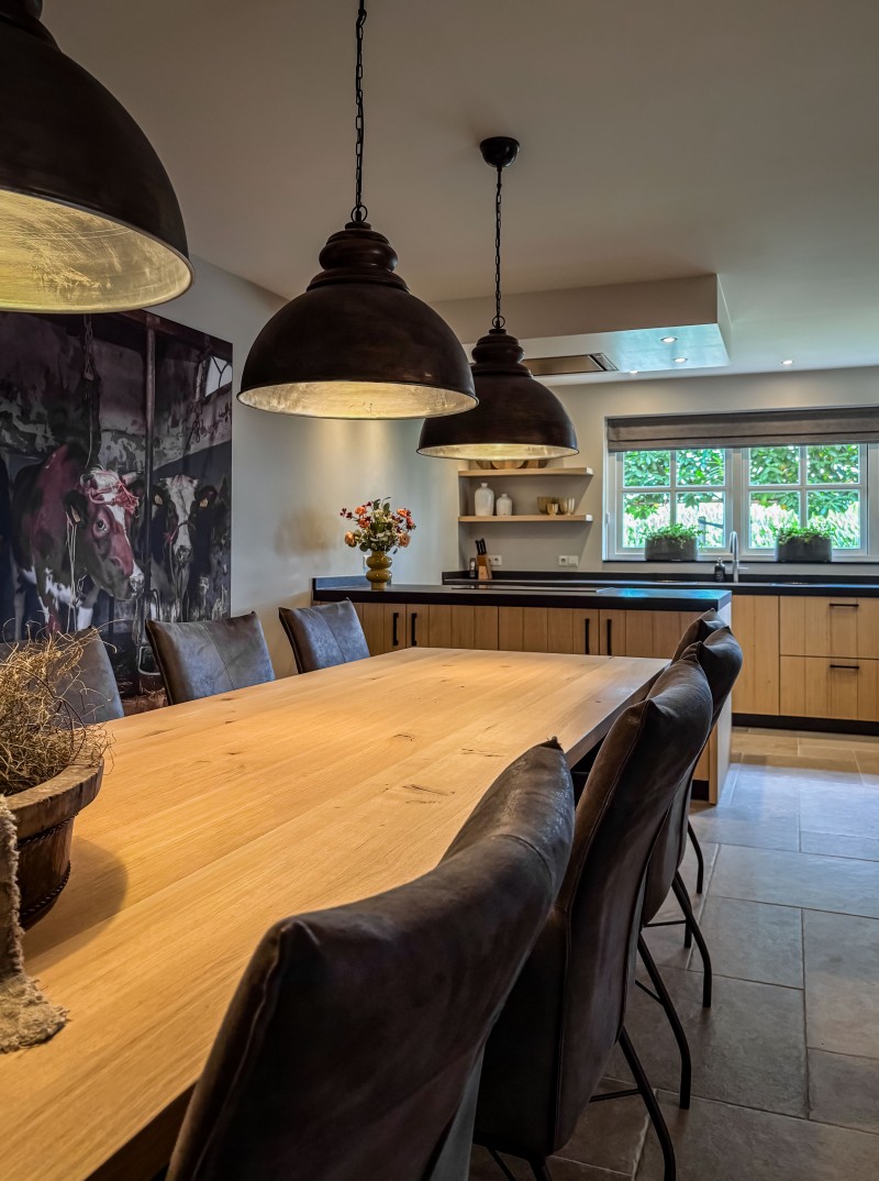 2025: interne verbouwing woonkamer / keuken woning